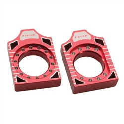Tusk Racing Axle Blocks Red