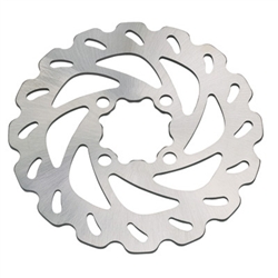 Tusk Stainless Steel Typhoon Brake Rotor, Rear