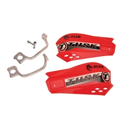 Tusk ATV D-Flex Handguards Red