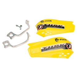 Tusk ATV D-Flex Handguards Yellow