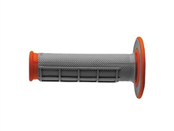 Renthal MX Grips Half Diamond Waffle Soft Compound Orange