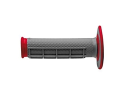 Renthal MX Grips Half Diamond Waffle Soft Compound Red