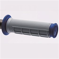 Renthal ATV Grips Half Diamond Waffle Dusl Compound Blue