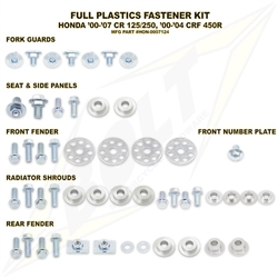 Plastics Body Fastener Full Complete Bolt Kit Honda