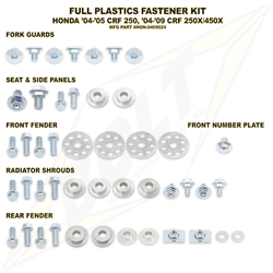 Plastics Body Fastener Full Complete Bolt Kit Honda