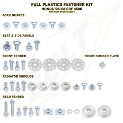 Plastics Body Fastener Full Complete Bolt Kit Honda