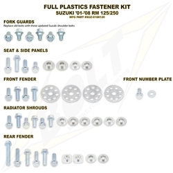 Plastics Body Fastener Full Complete Bolt Kit