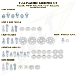 Plastics Body Fastener Full Complete Bolt Kit