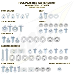 Plastics Body Fastener Full Complete Bolt Kit